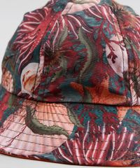 Chapeu-Infantil-Agua-de-Coco-Estampado-Corais-Coral-9323096-Coral_2
