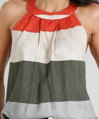 Regata-Feminina-Halter-Neck-Agua-de-Coco-Listrada-Verde-Escuro-9254210-Verde_Escuro_4