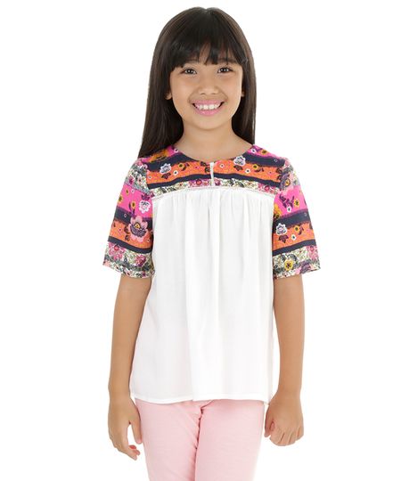 Bata-com-Estampa-floral-Off-White-8193317-Off_White_1 Bata-com-Estampa-floral-Off-White-8193317-Off_White_1