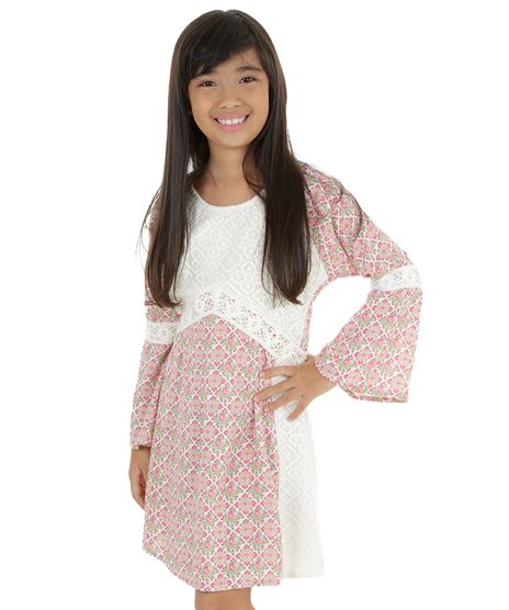 Vestido-Floral-com-Renda-Rosa-8186689-Rosa_1