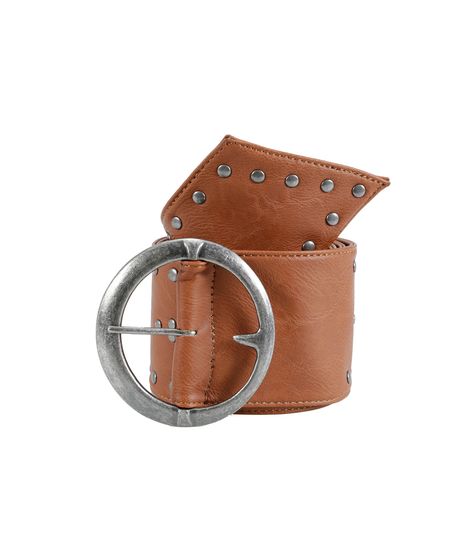 Cinto-com-Tachas-Ateen-Marrom-Claro-8248324-Marrom_Claro_1
