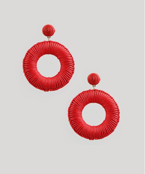 Brinco-Feminino-Agua-de-Coco-com-Argola-Encapada-Vermelho-9281017-Vermelho_1