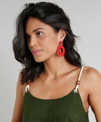 Brinco-Feminino-Agua-de-Coco-com-Argola-Encapada-Vermelho-9281017-Vermelho_2
