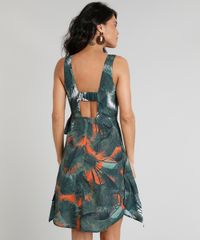 Vestido-Feminino-Curto-Evase-Agua-de-Coco-Estampado-Palmeira-com-No-Decote-V-Verde-Escuro-9254198-Verde_Escuro_3