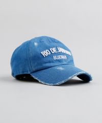 Bone-Feminino-Blueman-Rio-de-Janeiro-em-Jeans-Azul-Medio-9377277-Azul_Medio_2