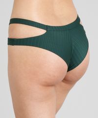Biquini-Calcinha-Tanga-Feminina-Cia--Maritima-Texturizado-com-Vazados-Laterais-com-Protecao-UV50--Verde-Escuro-9276718-Verde_Escuro_3
