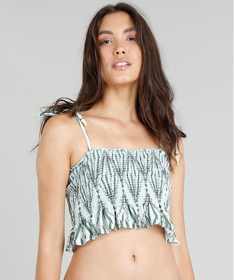 Biquini-Top-Cia--Maritima-Estampado-Indian-com-Babado-sem-Bojo-Protecao-UV50--Verde-Claro-9276235-Verde_Claro_1