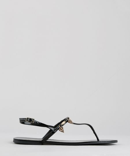 Rasteira-Feminina-Lenny-Niemeyer-em-Verniz-com-Pingentes-Preta-9351007-Preto_1