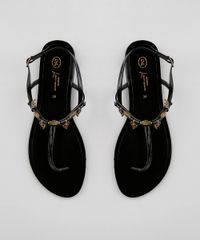 Rasteira-Feminina-Lenny-Niemeyer-em-Verniz-com-Pingentes-Preta-9351007-Preto_4