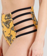 Biquini-Calcinha-Hot-Pant-Triya-Estampado-Leopardo-com-Tiras-Protecao-UV50--Mostarda-9277537-Mostarda_4