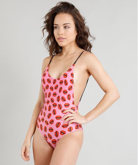 Maio-Body-Cavado-Triya-Estampado-Bocas-Sem-Bojo-com-Protecao-UV50--Pink-9277230-Pink_1