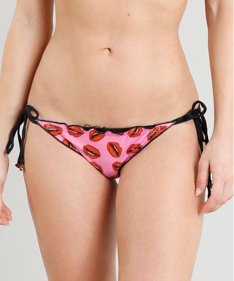 Biquini-Calcinha-Tanga-Levanta-Bumbum-Triya-Dupla-Face-Estampado-Bocas-Protecao-UV50--Preto-9277228-Preto_1