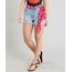 Short-Jeans-Feminino-Triya-Vintage-com-Lenco-Estampado-Bocas-Azul-Claro-9331784-Azul_Claro_1