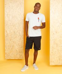 Camiseta-Masculina-Blueman-Arara-Manga-Curta-Gola-Careca-Cinza-Mescla-Claro-9282656-Cinza_Mescla_Claro_2