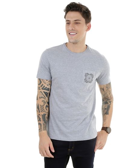 Camiseta-com-Bolso-Etnico-Cinza-Mescla-8280239-Cinza_Mescla_1