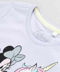 Blusa-Infantil-Minnie-com-Unicornio-Manga-Curta-Decote-Redondo-Lilas-9313327-Lilas_5