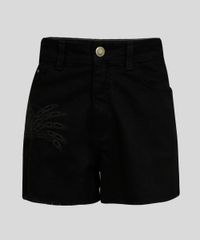 Short-Feminino-Vintage-Cia--Maritima-com-Bordado-Preto-9331773-Preto_5