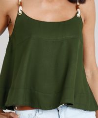 Regata-Feminina-Ampla-Agua-de-Coco-com-Alca-de-Corda-Verde-Escuro-9331761-Verde_Escuro_4