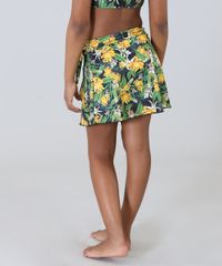 Saia-Infantil-Blueman-Estampada-Banana-com-Protecao-UV50--Preta-9285585-Preto_3