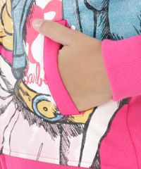 Blusao-em-Moletom-com-Capuz-Barbie-Pink-8198328-Pink_4