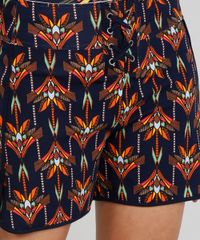 Short-Feminino-Cia--Maritima-Estampado-Boho-Chic-com-Lace-Up-Azul-Marinho-9264323-Azul_Marinho_4