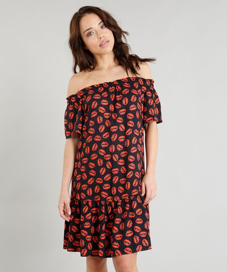 Vestido-Feminino-Curto-Triya-Ciganinha-Estampado-Bocas-com-Babado-Preto-9258645-Preto_1 Vestido-Feminino-Curto-Triya-Ciganinha-Estampado-Bocas-com-Babado-Preto-9258645-Preto_1