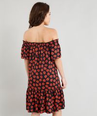Vestido-Feminino-Curto-Triya-Ciganinha-Estampado-Bocas-com-Babado-Preto-9258645-Preto_3