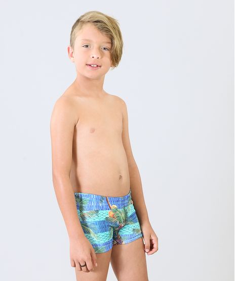 Sunga-Infantil-Boxer-Blueman-Estampada-Stripes-com-Protecao-UV50--Azul-9285571-Azul_1