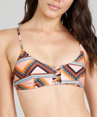 Biquini-Top-Cia--Maritima-Estampado-Etnico-Tiras-Cruzadas-com-Bojo-Removivel-Protecao-UV50--Coral-9275999-Coral_4