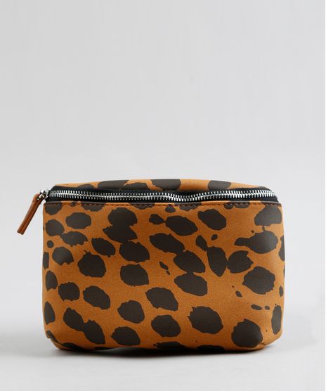 Pochete-Feminina-Triya-Estampada-Animal-Print-Bege-9275377-Bege_1