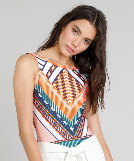 Maio-Body-Cia--Maritima-Estampado-Etnico-Sem-Bojo-com-Protecao-UV50--Coral-9276007-Coral_1