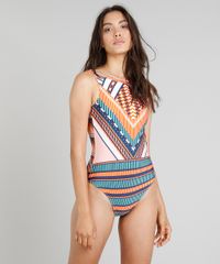 Maio-Body-Cia--Maritima-Estampado-Etnico-Sem-Bojo-com-Protecao-UV50--Coral-9276007-Coral_4