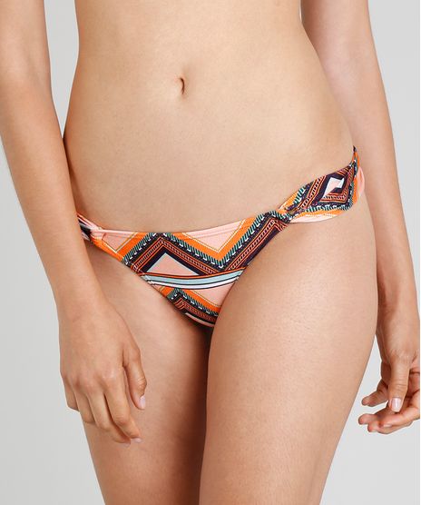 Biquini-Calcinha-Tanga-Levanta-Bumbum-Cia--Maritima-Estampado-Etnico-Protecao-UV50--Coral-9276005-Coral_1