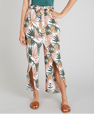 Calca-Envelope-Feminina-Cia--Maritima-Estampada-Folhagem-com-Amarracao-Off-White-9275926-Off_White_1