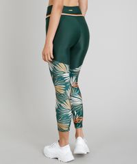 Calca-Legging-Esportiva-Cia--Maritima-Estampada-Folhagem-Verde-Escuro-9273941-Verde_Escuro_3