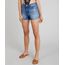 Short-Jeans-Feminino-Vintage-Cia--Maritima-com-Puidos-Azul-Escuro-9331771-Azul_Escuro_1