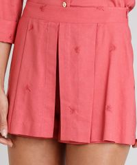 Short-Saia-Feminino-Agua-de-Coco-em-Linho-Bordado-de-Coqueiros-Coral-9254201-Coral_4