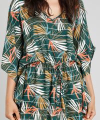 Saida-de-Praia-Kaftan-Cia--Maritima-Estampada-Folhagem-Curta-Verde-Escuro-9255988-Verde_Escuro_4