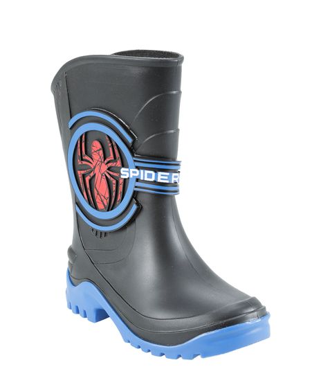 Bota-Galocha-Homem-Aranha-Preta-8315984-Preto_1