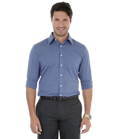 Camisa-Social-Comfort-Estampada-Azul-Escuro-8182885-Azul_Escuro_1