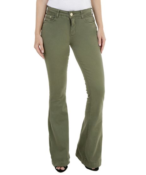 Calca-Flare-Ateen-Verde-Militar-8287940-Verde_Militar_1
