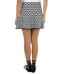 Saia-Evase-em-Jacquard-Xadrez-Preta-8211108-Preto_2