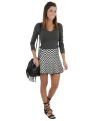 Saia-Evase-em-Jacquard-Xadrez-Preta-8211108-Preto_3