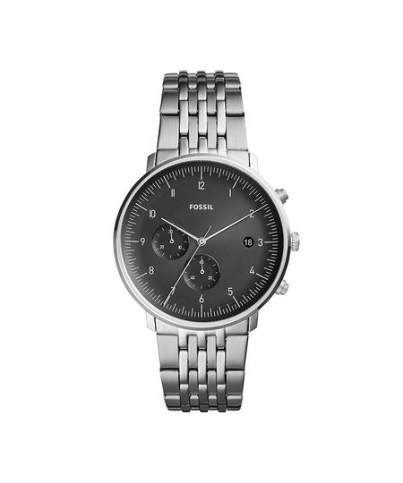 Relógio Fossil Chase Masculino Prata FS5489/1PN Menor preço em Relógio Fossil Chase Masculino Prata FS5489/1PN