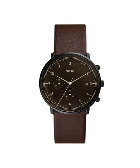 Relógio Fossil Chase Masculino Preto FS5485/0PN Menor preço em Relógio Fossil Chase Masculino Preto FS5485/0PN