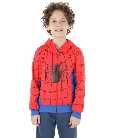Blusao-em-Moletom-Homem-Aranha-Vermelho-8200923-Vermelho_1