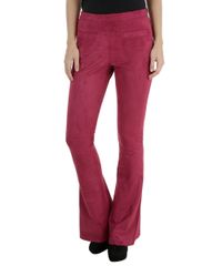 Calca-Flare-em-Suede-Vinho-8168525-Vinho_1