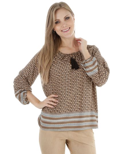 Blusa-Floral-com-Tassel-Preta-8173001-Preto_1
