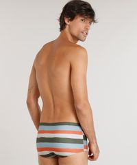 Sunga-Masculina-Agua-de-Coco-Listrada-com-Protecao-UV50--Verde-Escuro-9323757-Verde_Escuro_4