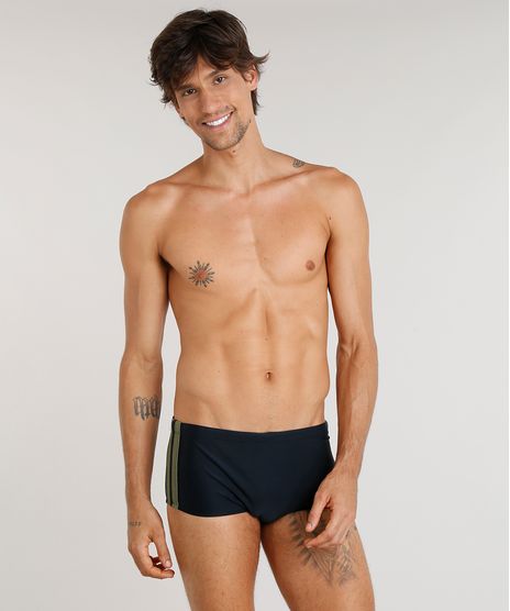 Sunga-Masculina-Agua-de-Coco-com-Faixa-Lateral-com-Protecao-UV50--Preta-9323758-Preto_1